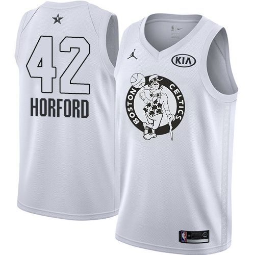 Men Boston Celtics #42 Al Horford White Jordan Swingman 2018 All-Star Game NBA Jersey->boston celtics->NBA Jersey